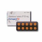 Clomifene Citrate FERTOGARD 100tab/50mg (без упаковки)